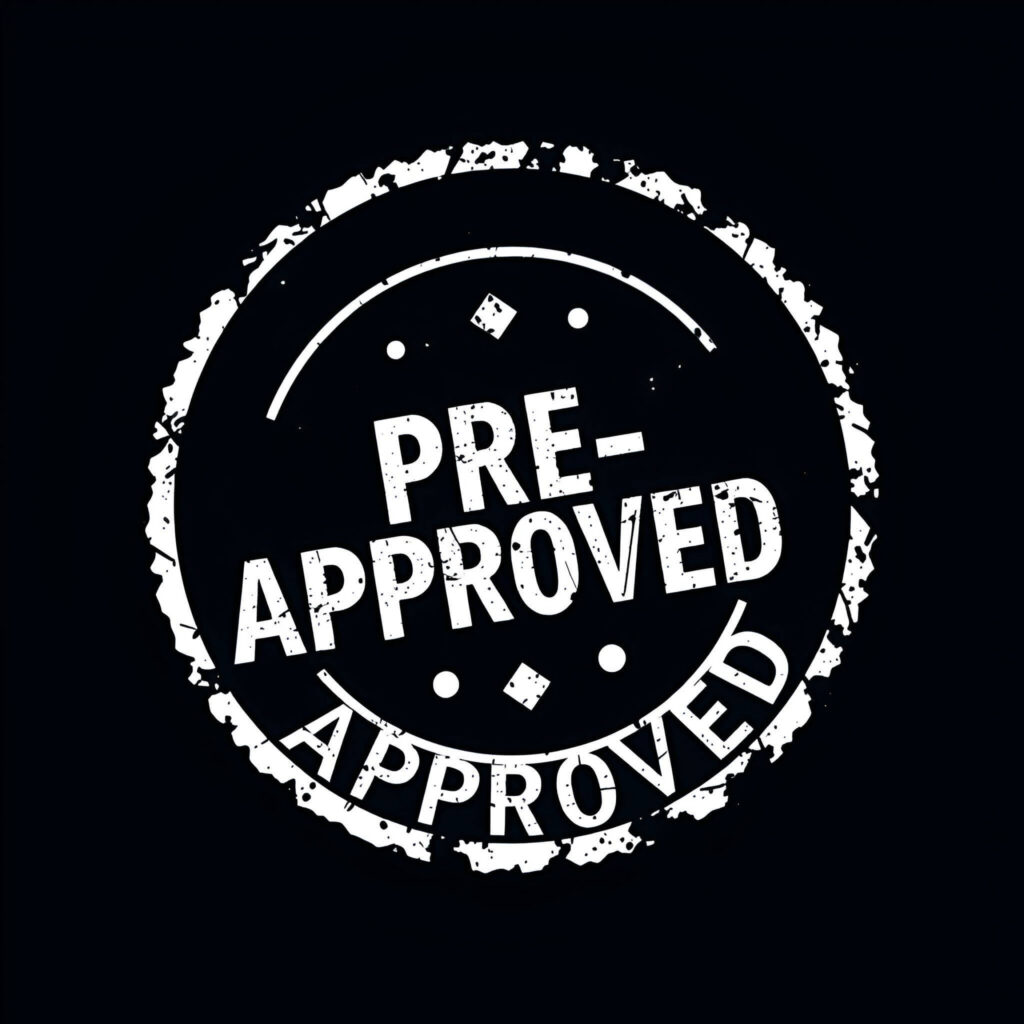 Stamp of pre-approval