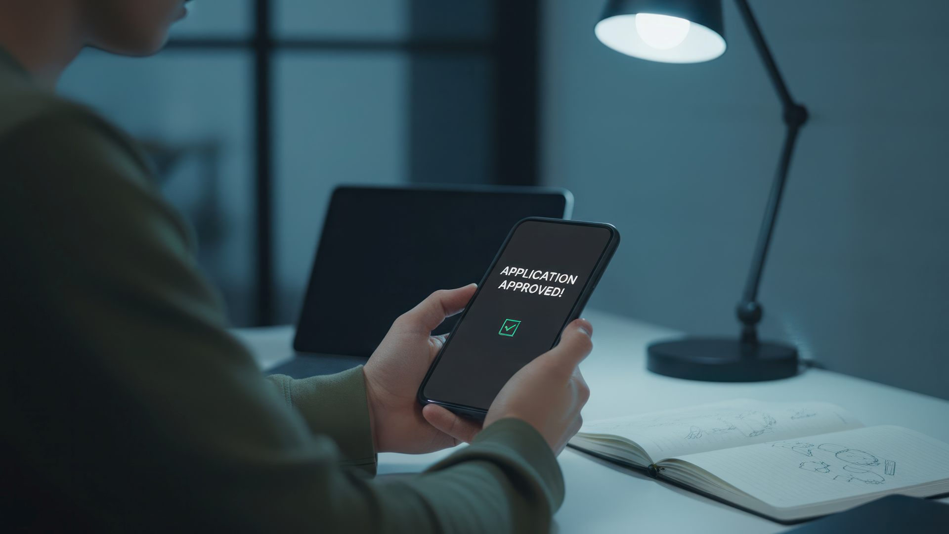 online and mobile phone process for getting approved on auto loans