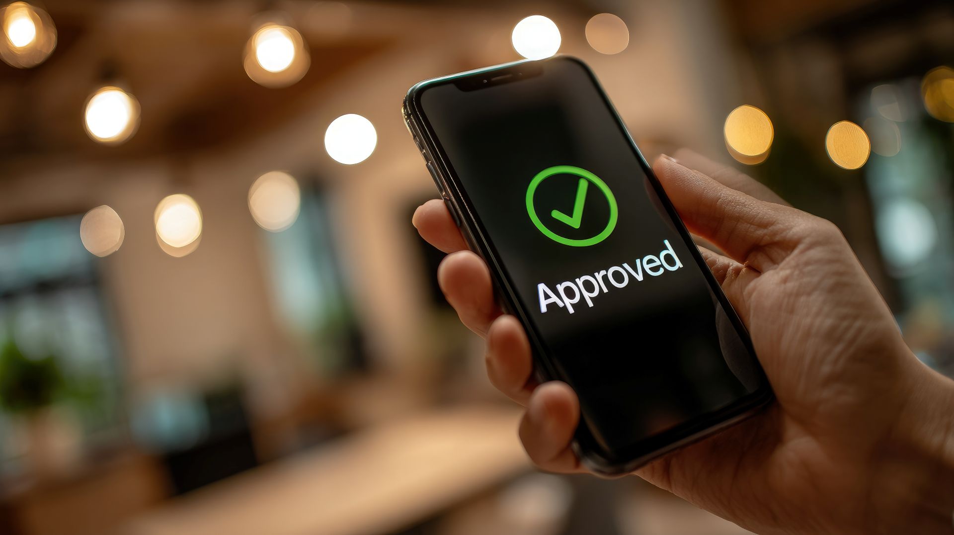 Airdrie-based customer using smartphone to get auto loan approval